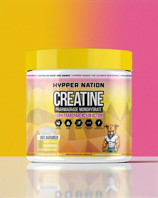 Hypper Nation Creatine Pharmagarde Monohydrate