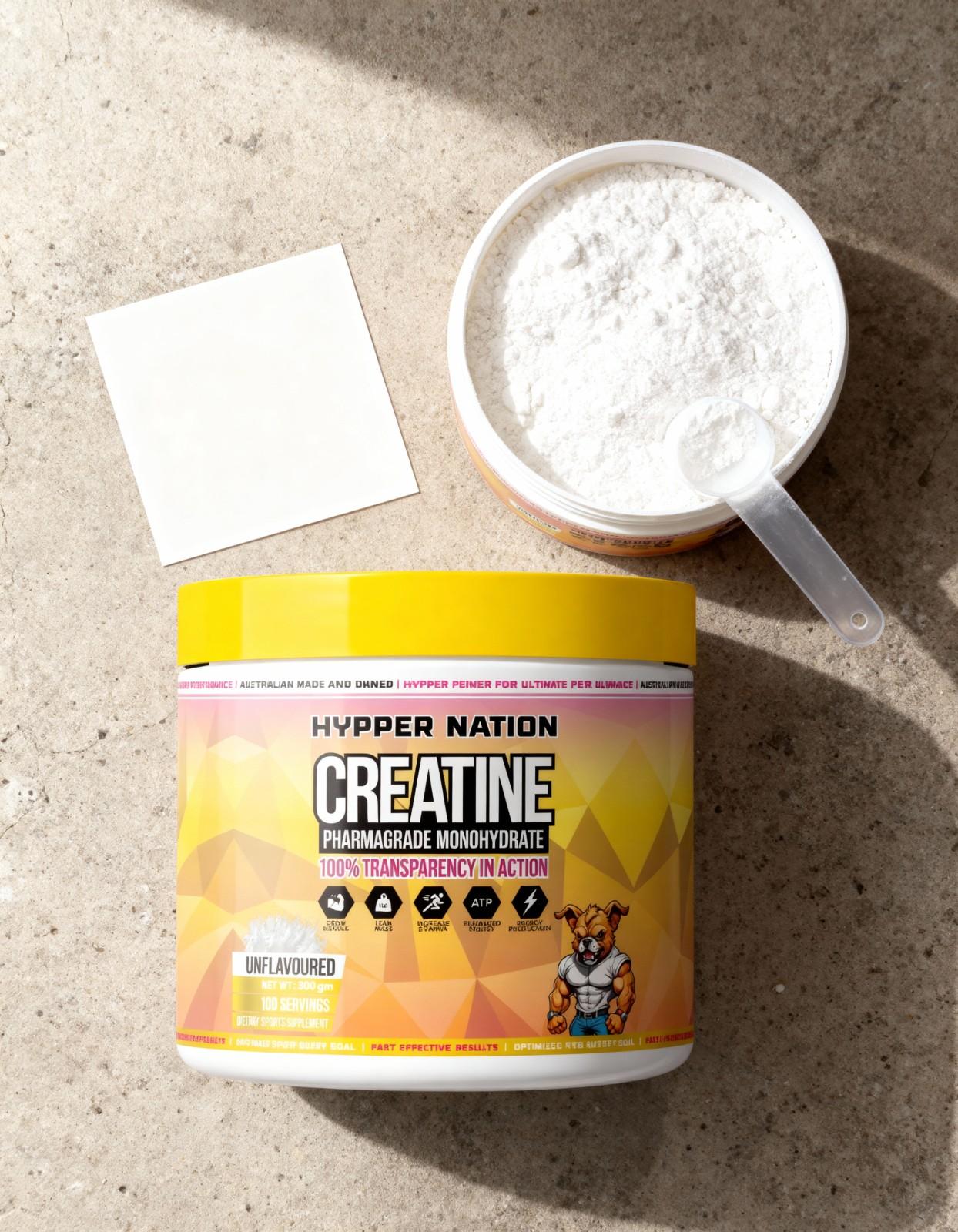 Hypper Nation Creatine Pharmagarde Monohydrate
