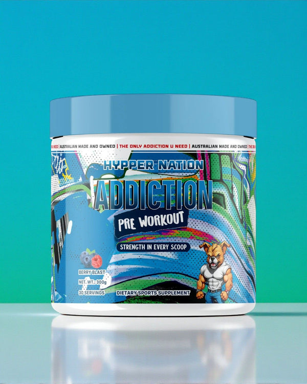 Hypper Nation Berry Blast Addiction Pre Workout