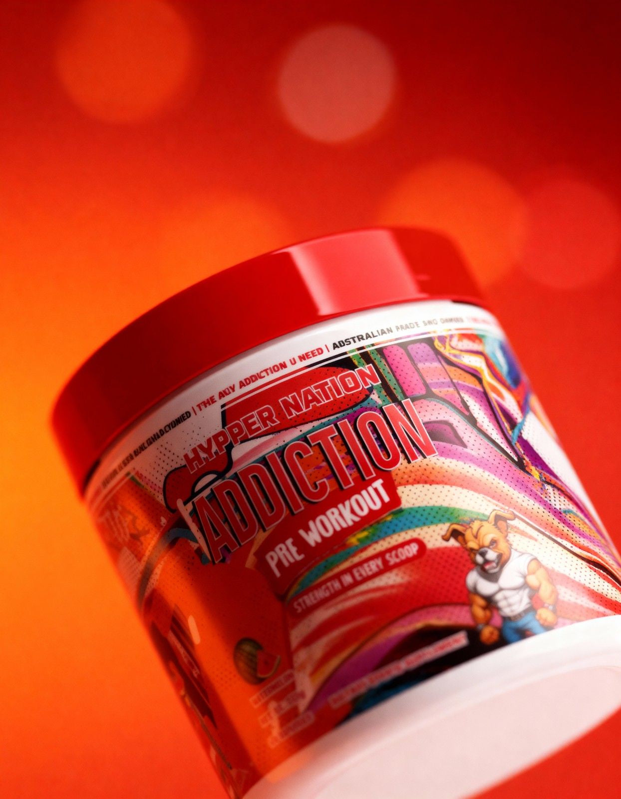 Hypper Nation Watermelon Addiction Pre Workout