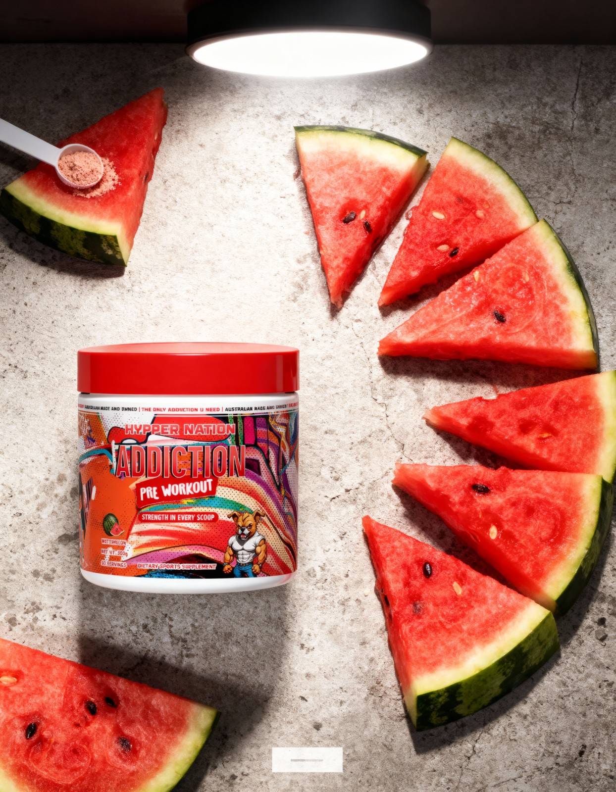 Hypper Nation Watermelon Addiction Pre Workout